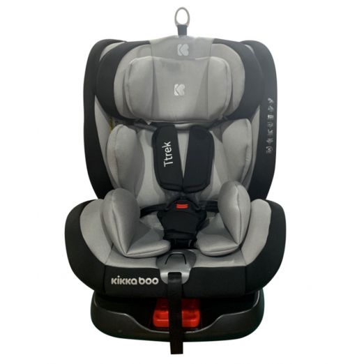 Mister Baby - Κάθισμα αυτοκινήτου Kikkaboo Ttrek 0-36kg Isofix Light Grey