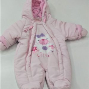 Mister Baby - Φόρμα εξόδου Baby Snuggles Pink New Born