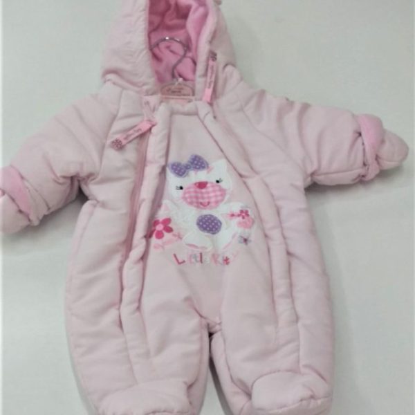 Φόρμα εξόδου Baby Snuggles Pink New Born