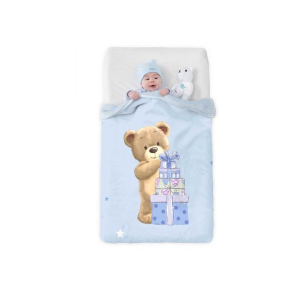 Κουβέρτα αγκαλιάς Manterol Baby Vip 521 08 75*100