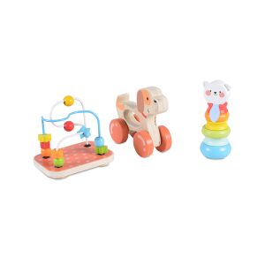 Mister Baby - 2203 Wooden toys set 9 cps