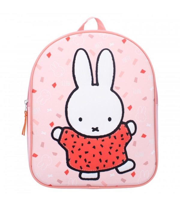 Mister Baby - Σακίδιο 3D Miffy Always Be You Pink 32x26x11