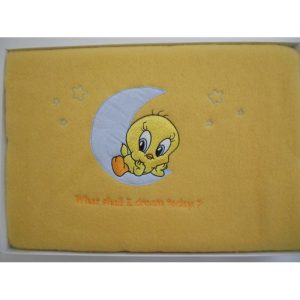 Mister Baby - Baby Looney Tunes Des.145 Κουβέρτα Ολόμαλλη Αγκαλιάς 80x110