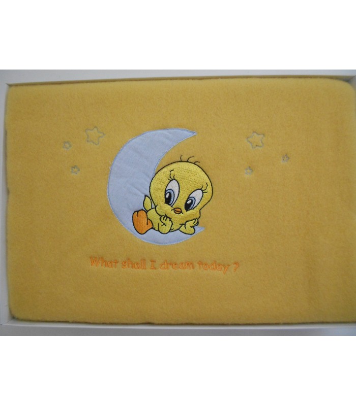 Mister Baby - Baby Looney Tunes Des.145 Κουβέρτα Ολόμαλλη Αγκαλιάς 80x110