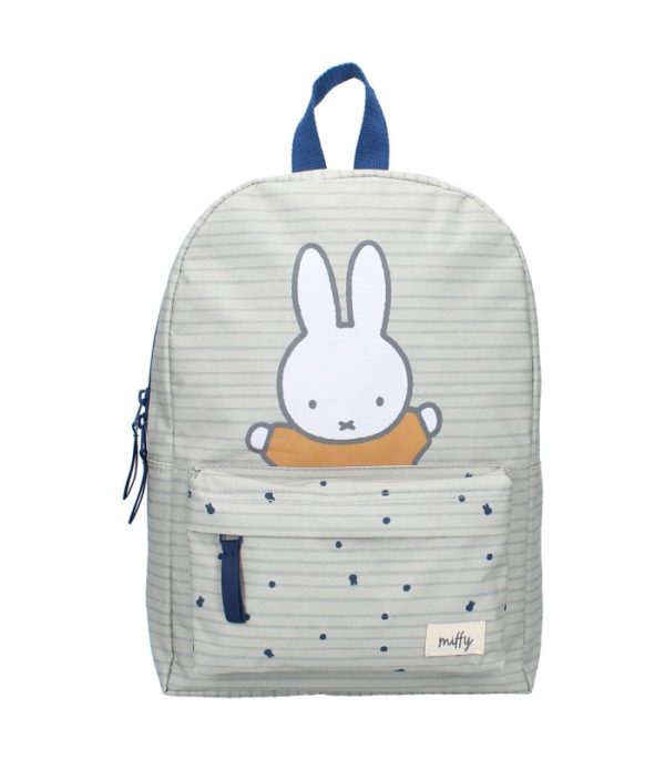 Mister Baby - Σακίδιο Miffy Reach For The Stars Grey 33x23x9 - 100% polyester