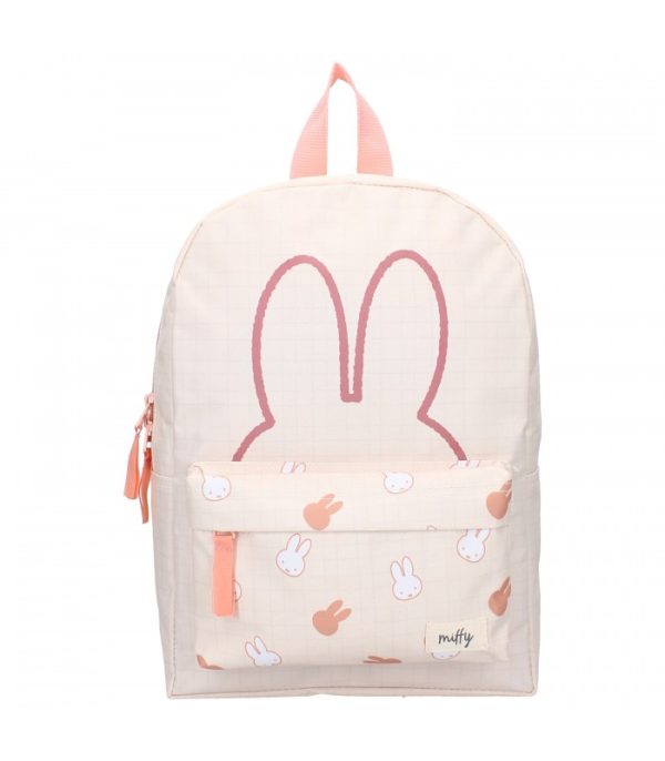 Mister Baby - Σακίδιο Miffy Reach For The Stars Peach 33x23x9 - 100% polyester
