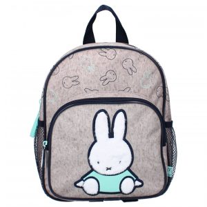 Mister Baby - Σακίδιο Miffy Sweet and Furry Grey 29x23x8