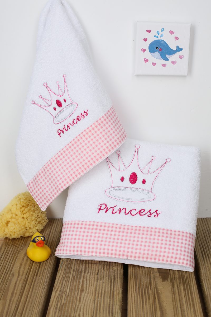 Mister Baby - Σετ πετσέτες 2τμχ Dimcol Princess 33