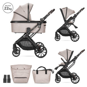 Mister Baby - Καρότσι Lorelli Glory 3in1 Beige