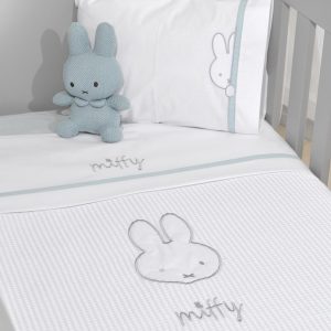 Mister Baby - Κουβέρτα πικέ αγκαλιάς Miffy 48-8721/63