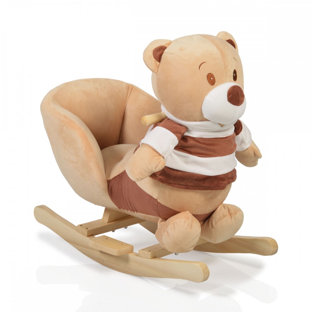Mister Baby - Rocking Toy Moni Bear Khaki