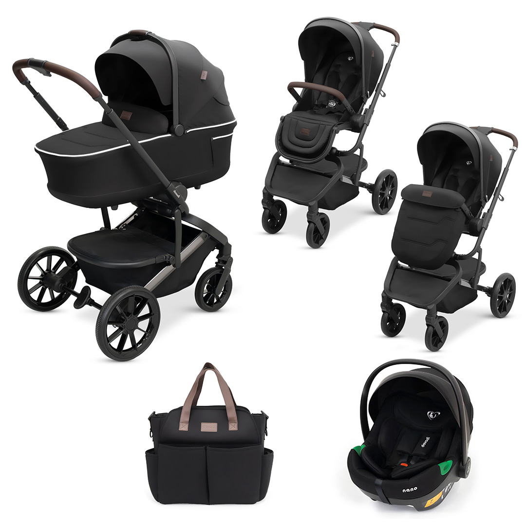 Mister Baby - Καρότσι Dovadi Fly 3in1 Midnight Black
