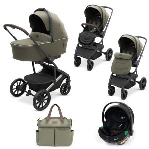 Mister Baby - Καρότσι Dovadi Fly 3in1 Forest Green