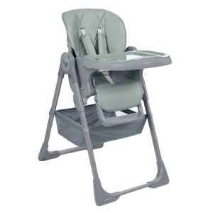 Mister Baby - Καρεκλάκι φαγητού Kikkaboo Comfy+ Mint 31004010199