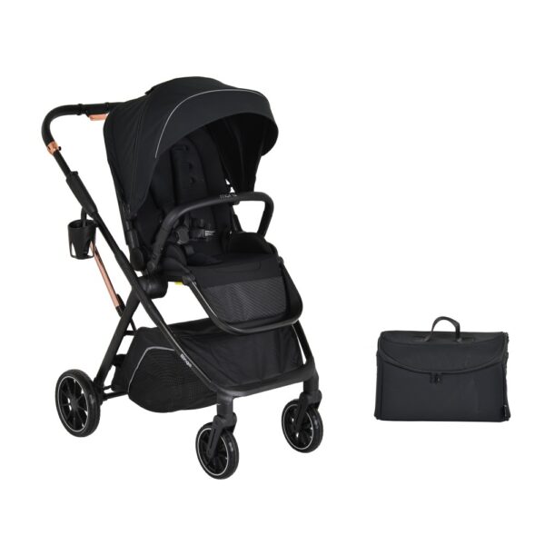 Mister Baby - Καρότσι Moni Bingo Anthracite 3801005100149