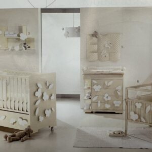 Mister Baby - Κρεβάτι Picci Balloon Εκρού